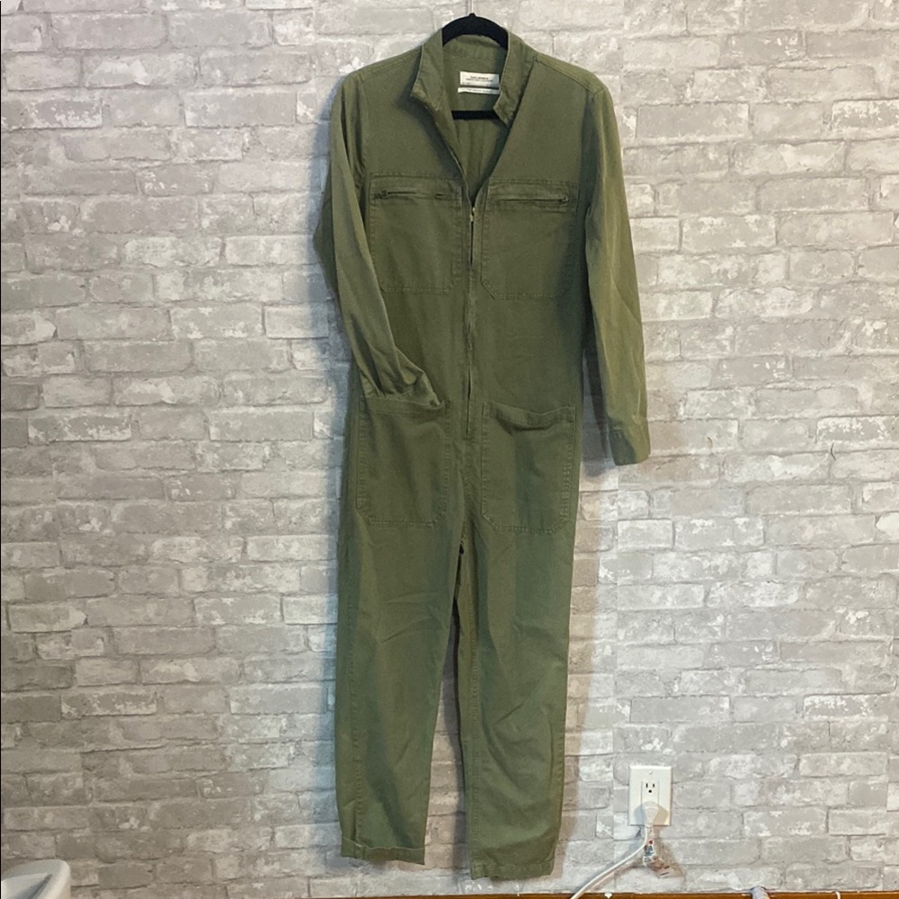 Olive Green Zara Women's Jumpsuit